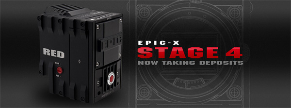 RED EPIC-X Stage 4 Preorder Deposit